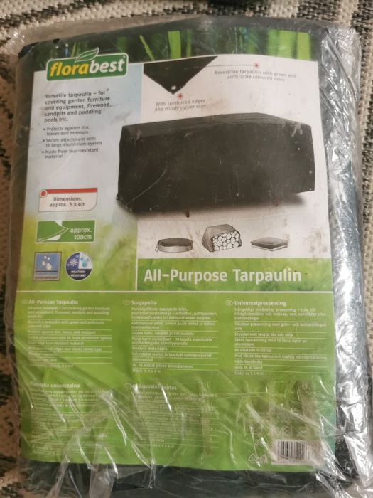 Plandeka uniwersalna Florabest, 5x4m