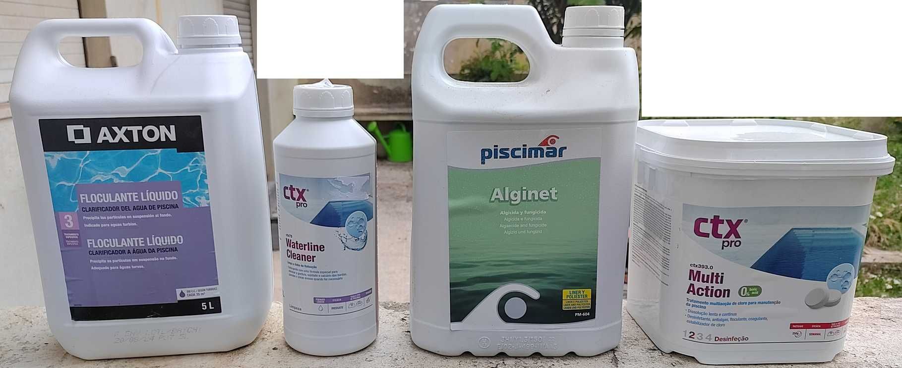 Limpeza e proteção da água da piscina