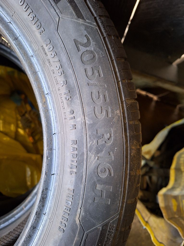 Opony letnie Barum 205/55 R16 w dobrym stanie, nie klejone