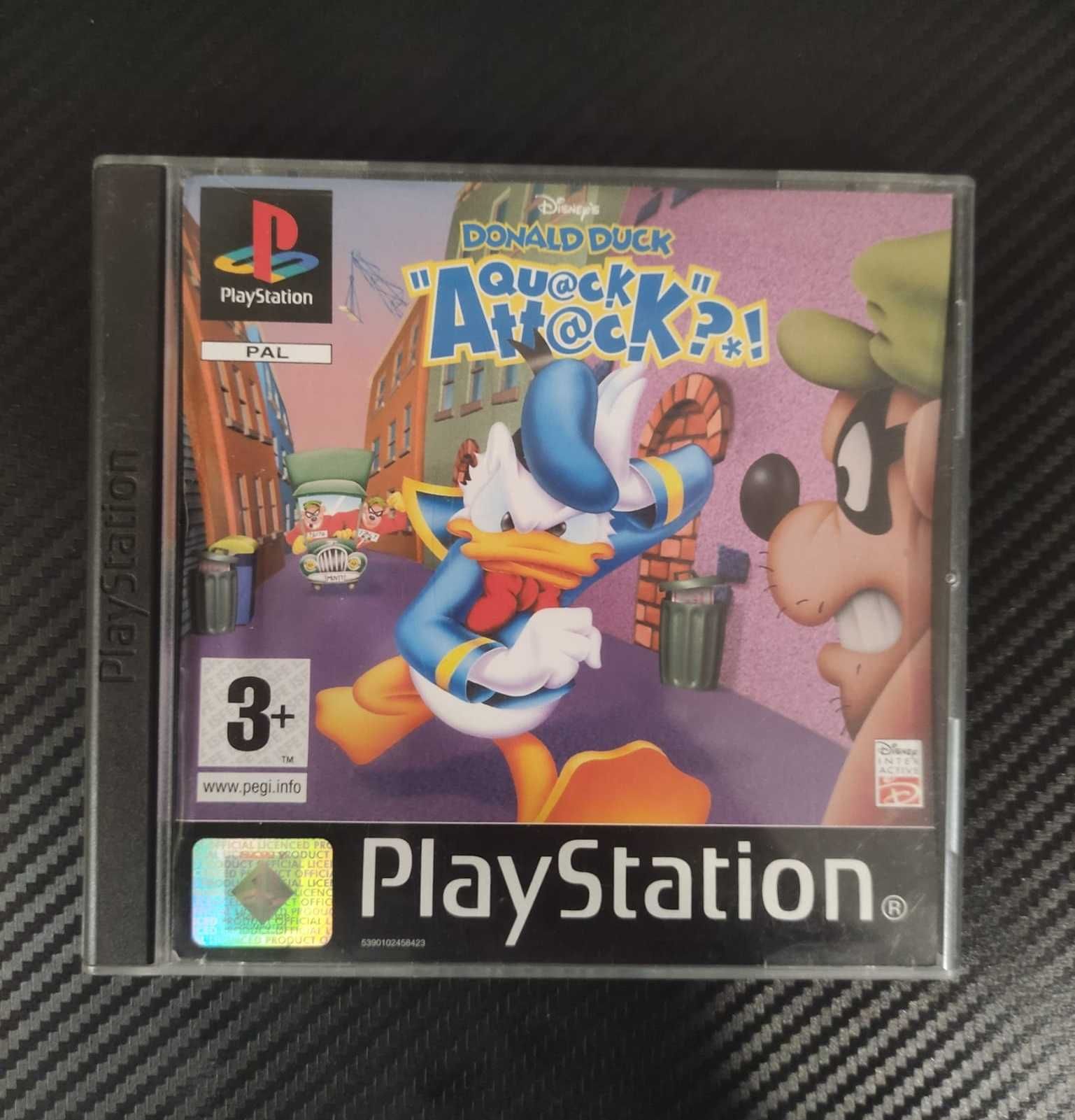 Donald Duck Quack Attack + Disney's Dinosaur - PlayStation 1 (PS1)