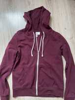 Bluza rozpinana  bordowa H&M DIVIDED rozm. S