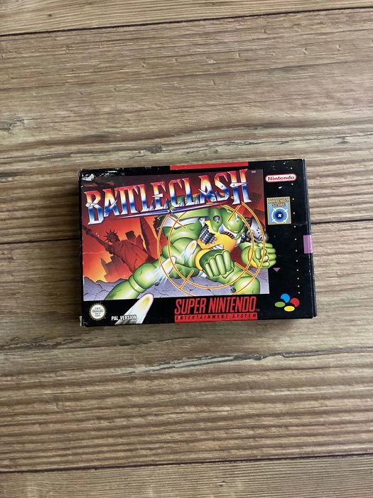 Battleclash SNES Super Nintendo PT PAL Como Novo