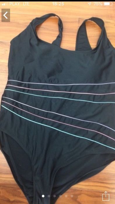 Strój kąpielowy wyszczuplakący duży rozmiar 52