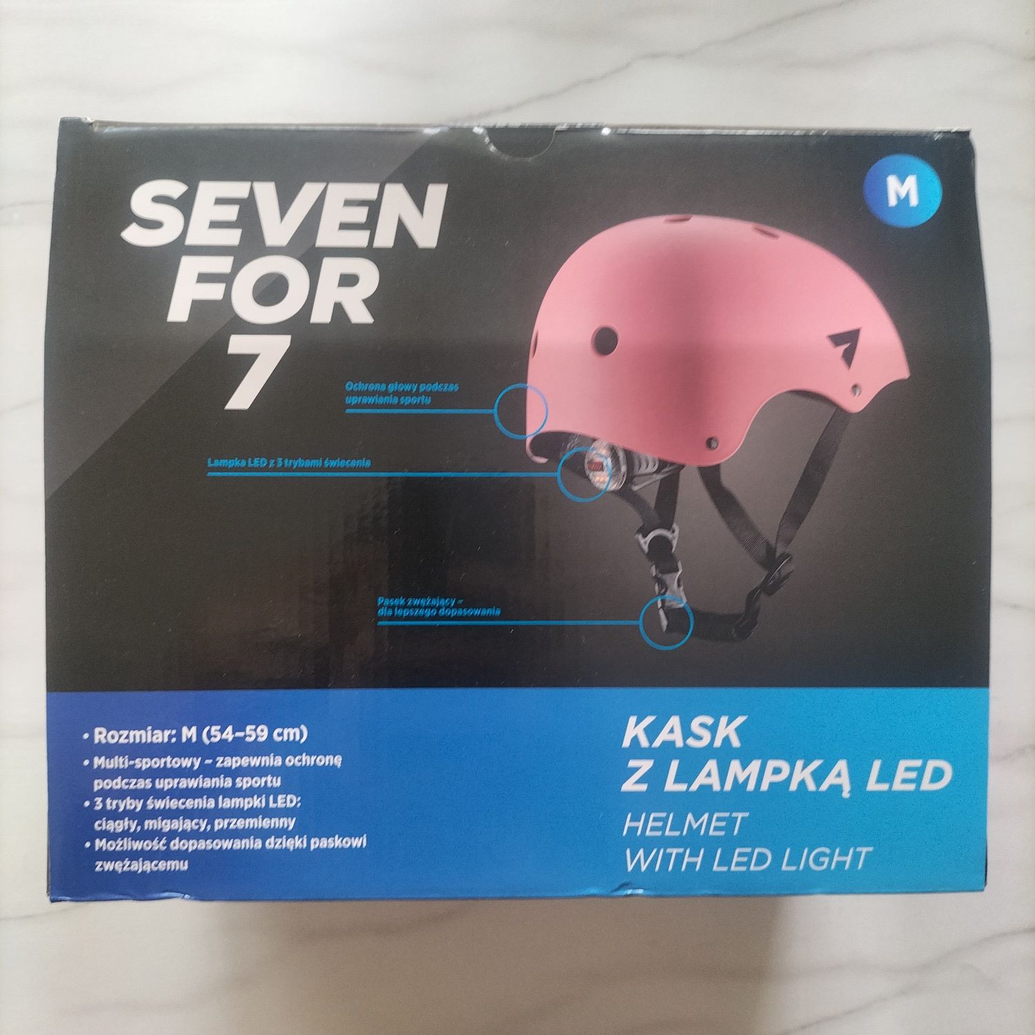 Kask multifunkcyjny dla dziecka nowy