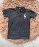 Koszulka polo, szara, Ralph Lauren, rozmiar 128