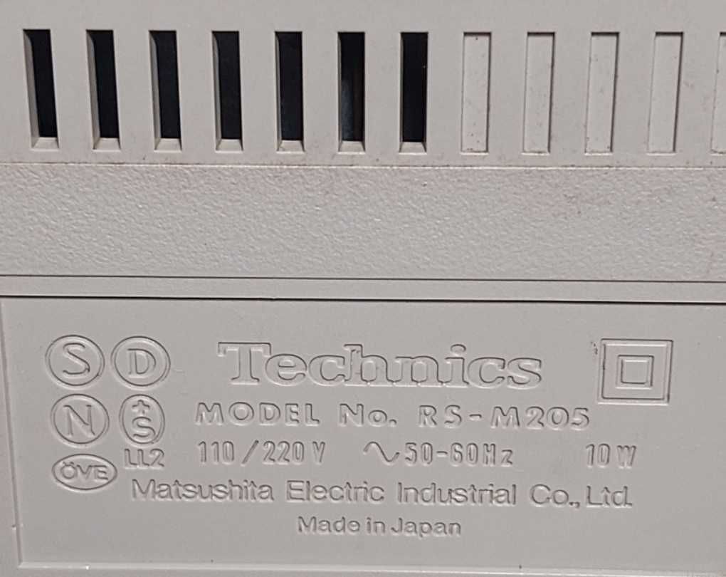 касетна дека Technics RS-M205