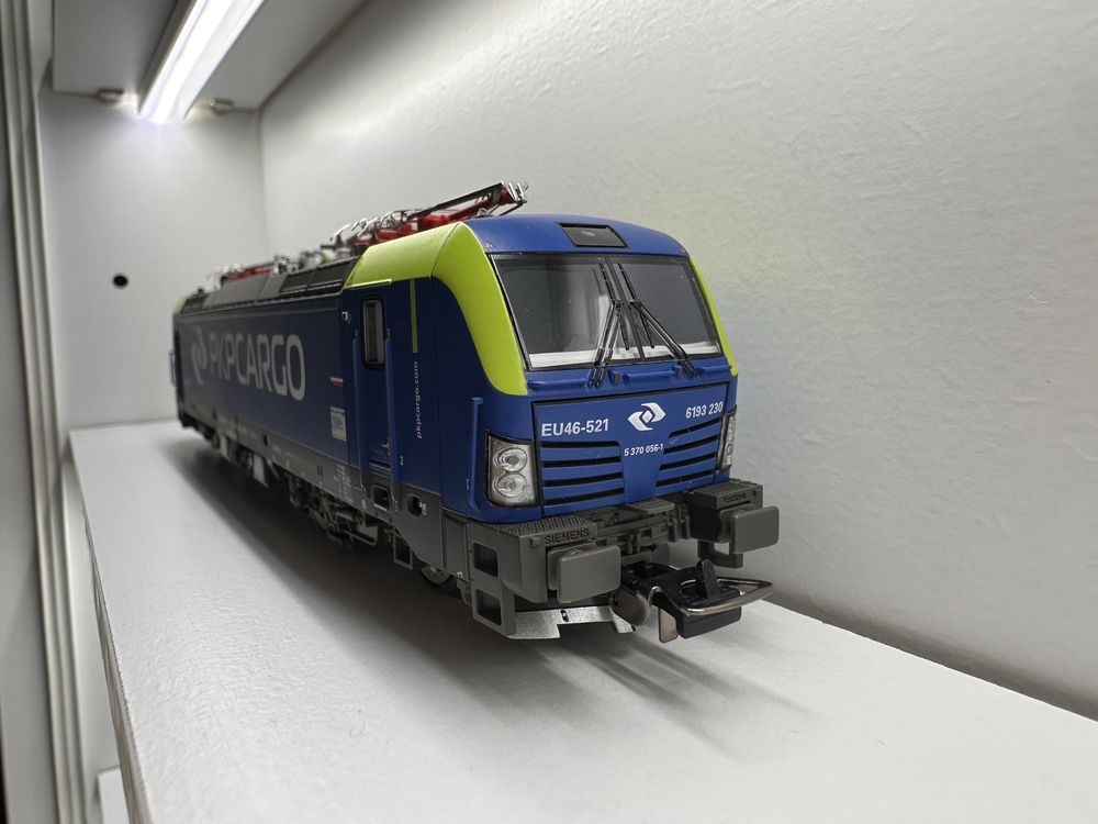 Simens Vectron EU46-521 Piko DCC Cyfrowy z dźwiekiem h0
