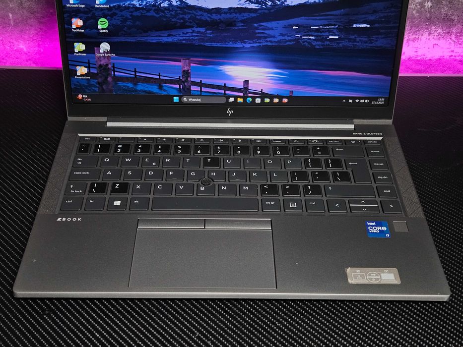 Laptop HP Zbook FireFly i7-1185G7 | 32GB 512GB SSD NVIDIA 4GB | W11