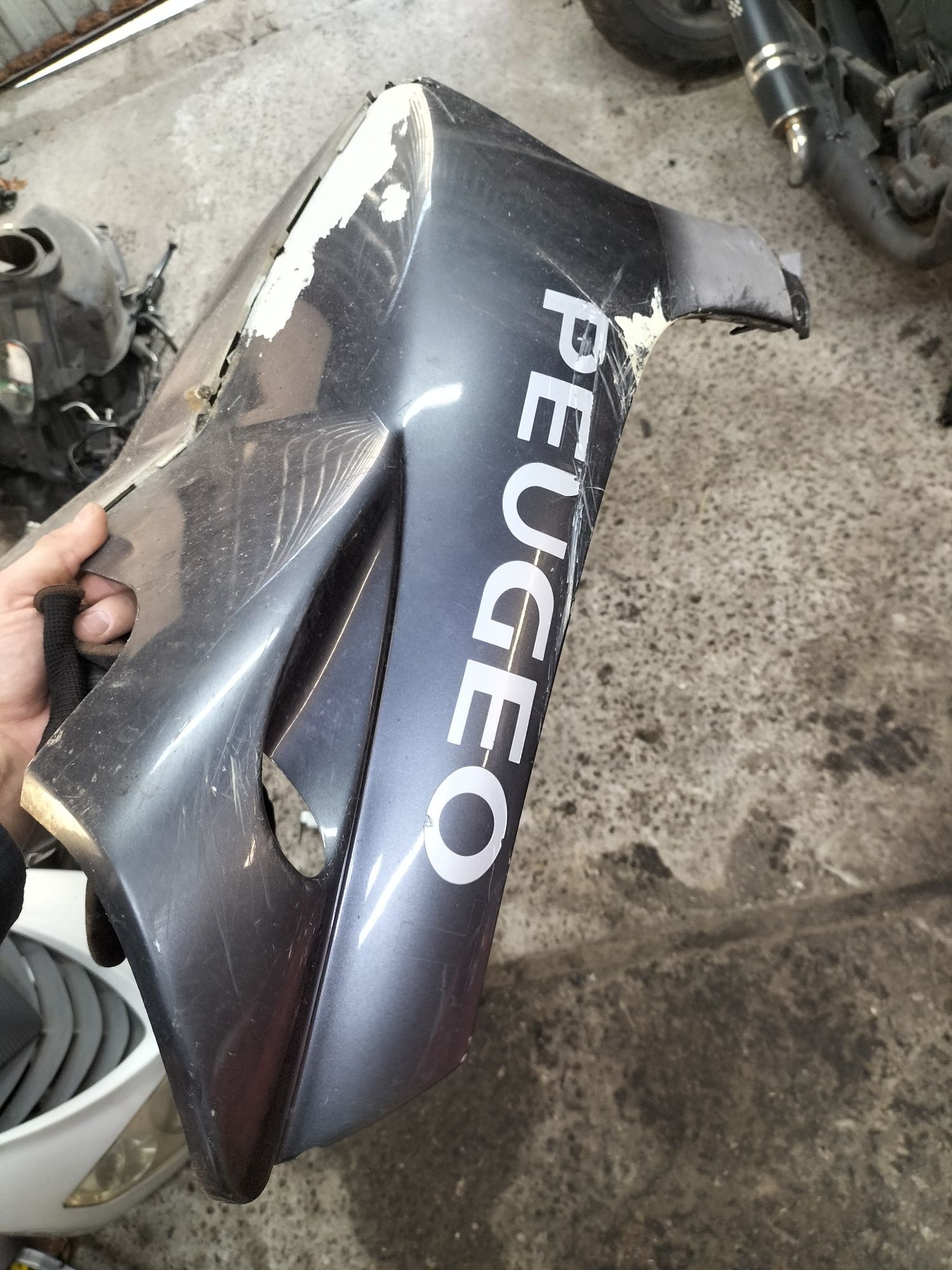 Pług peugeot speedfight 1, 2 lekko uszkodzony