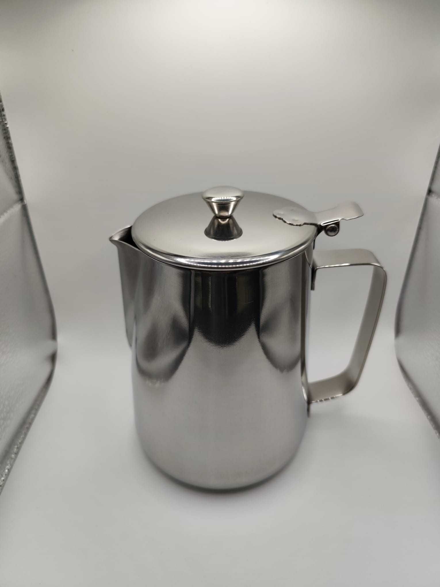 MAGT Dzbanek do Mleka / Kawy ze Stali Nierdzewnej z Pokrywką – 1500 ml