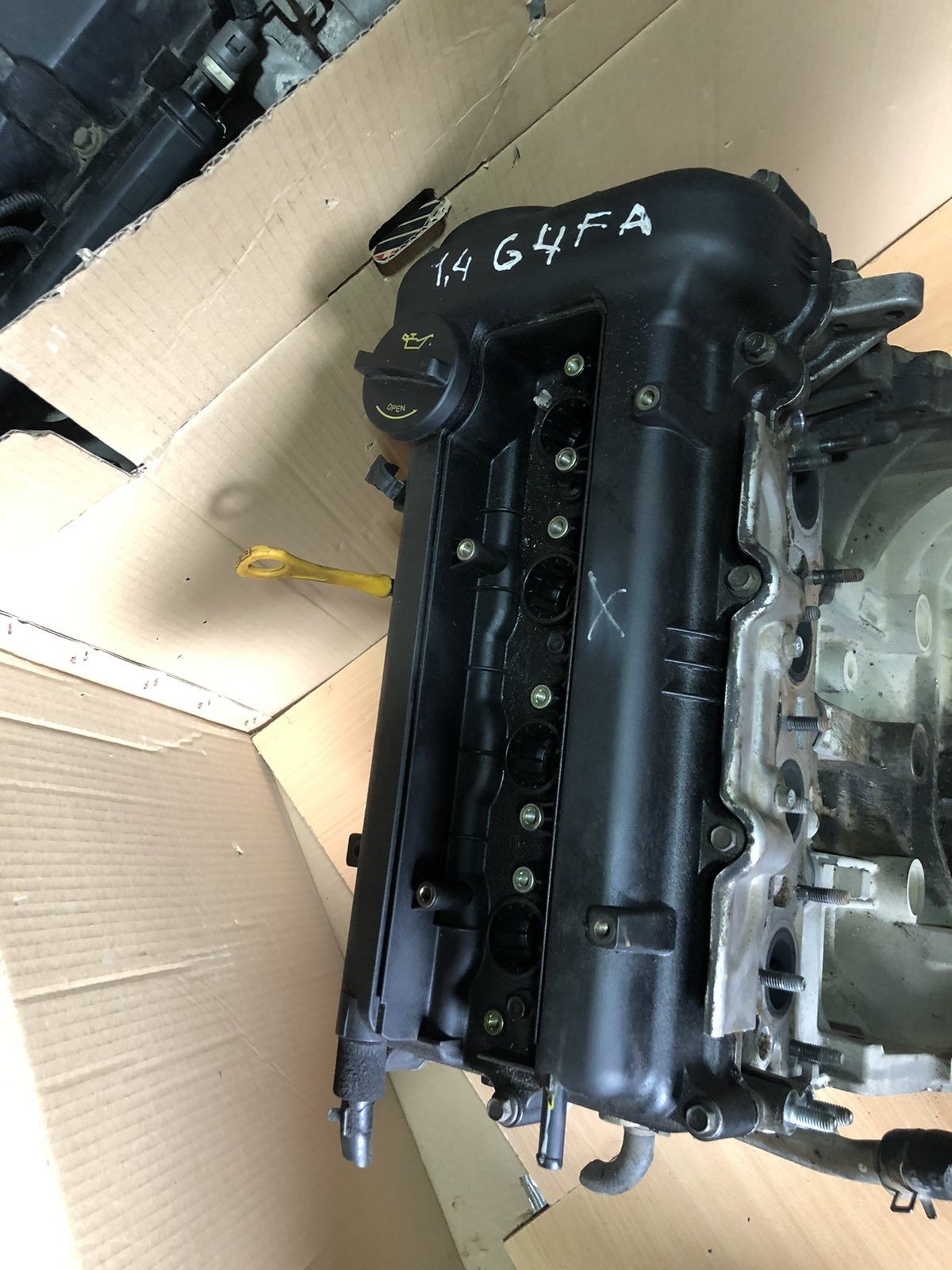 Мотор двигатель G4FA 1,4 Kia Hyundai