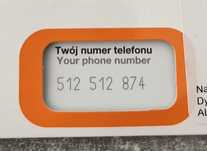 Złoty numer Orange