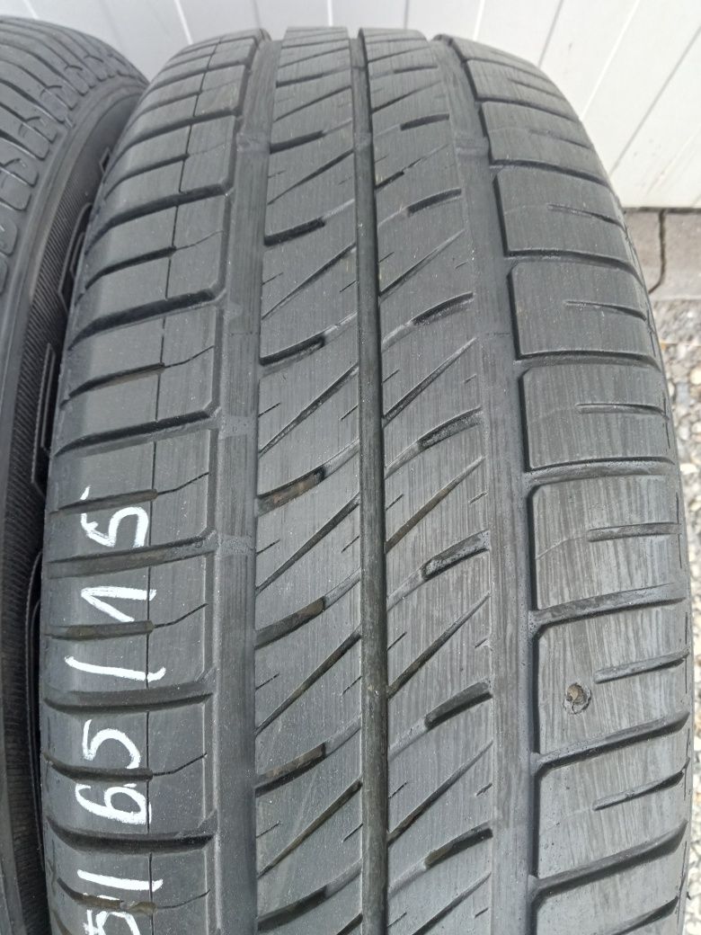 2x Opony Używane Letnie 195/65R15 Dębica