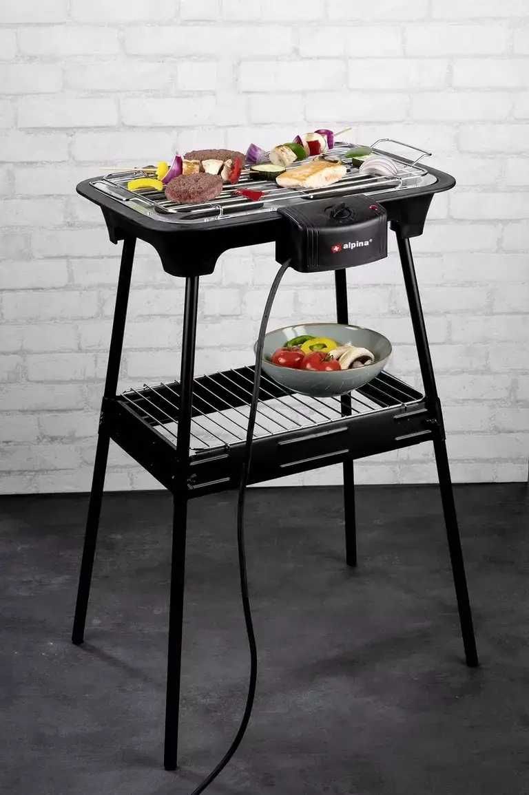 Электрогриль  электрический Гриль на ніжках Alpina BBQ из Германии