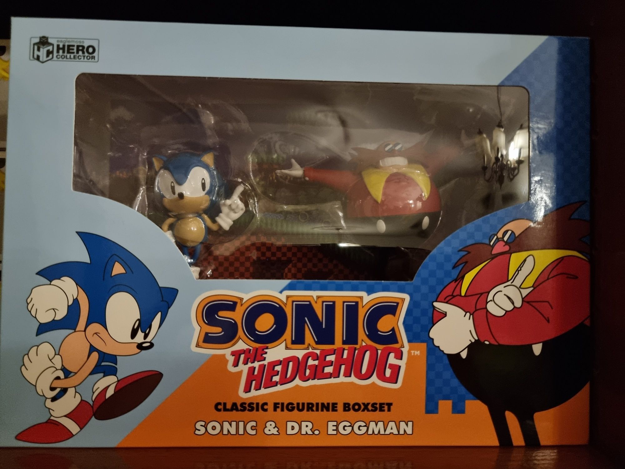 Figura Sonic the hedgehog + Dr Eggman