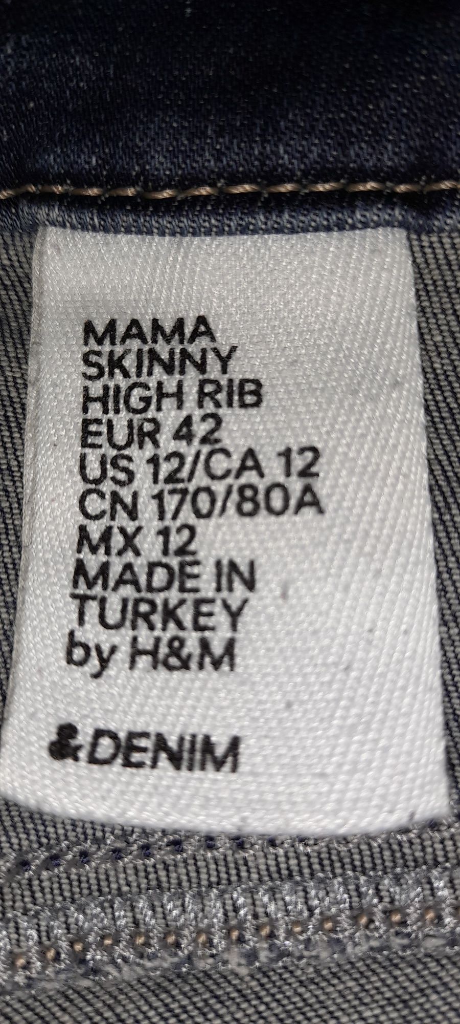 Spodnie ciążowe h&m