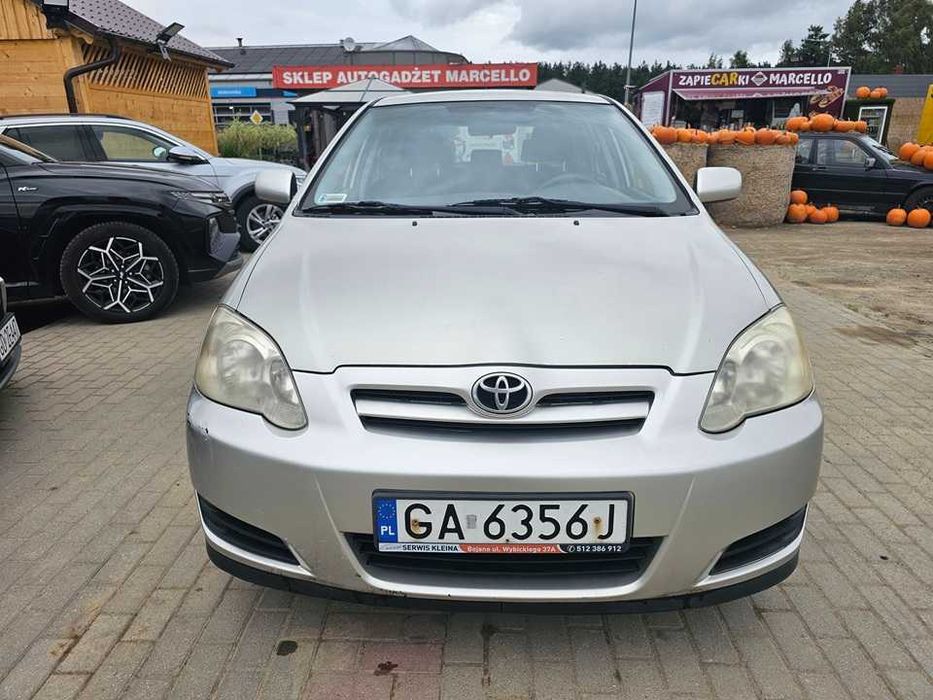 Toyota Corolla 2005r/1.4diesel/90KM/opłaty aktualne/klimatyzacja