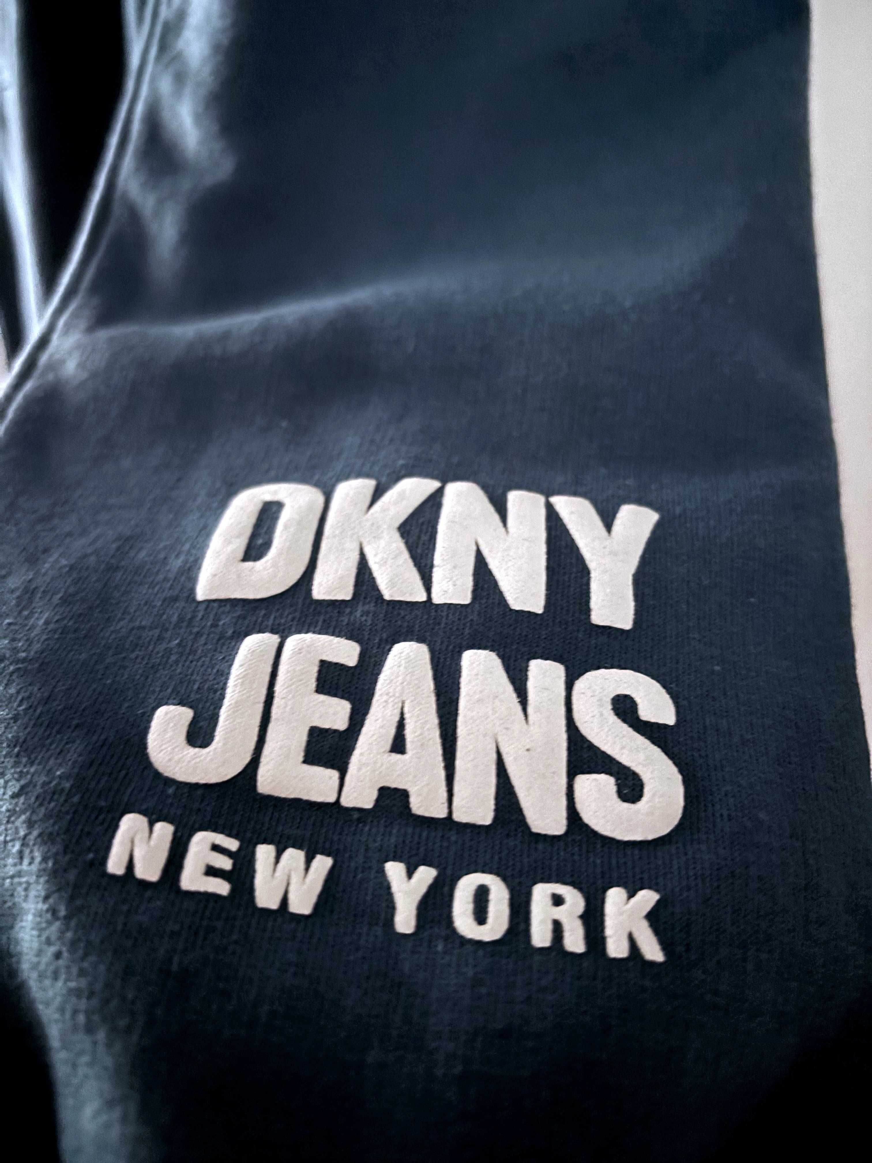 Dres bluza i spodnie z kieszeniami DKNY Jeans NOWY, 134 140