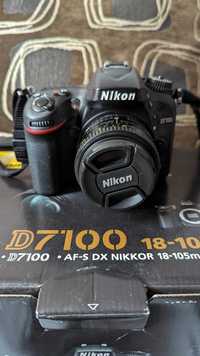 Nikon D7100 plus Obiektyw 50f 1.8