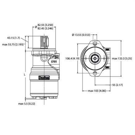 Silnik orbitalny wał O1" Z6 A2