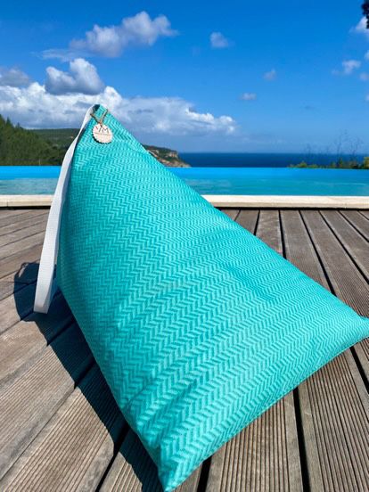 Almofada / Puff de Praia, Piscina, Campo, Casa… - ENTREGA IMEDIATA