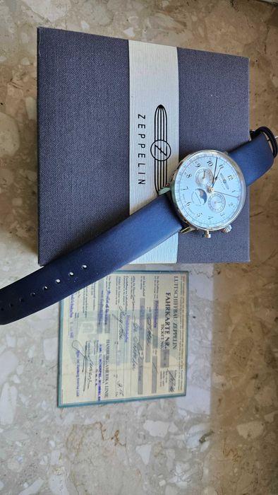 Zegarek Zeppelin Hindenburg 7038M-1