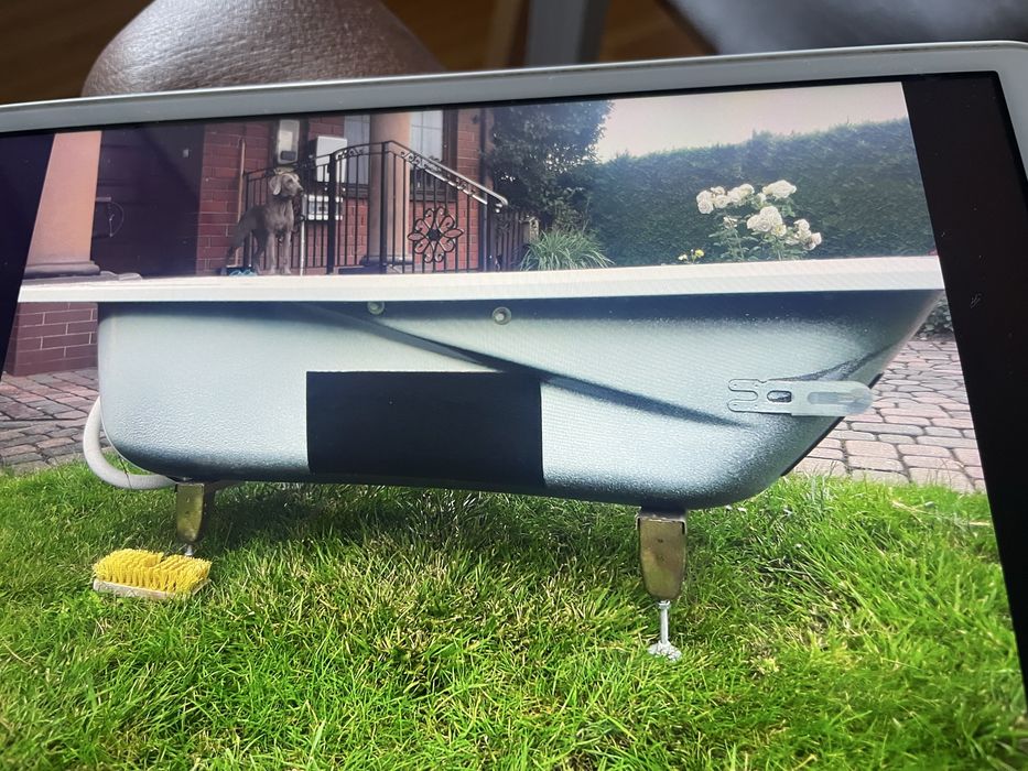 Wanna Roca Swing prostokątna stalowa