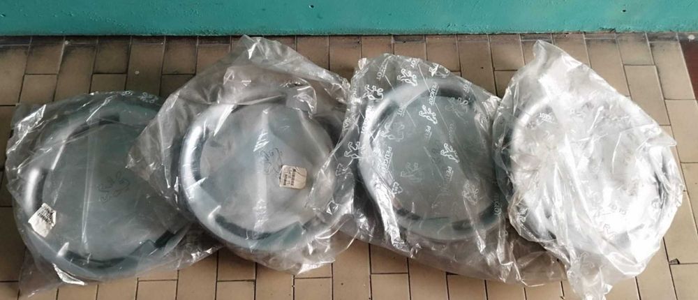 4 Tampos Roda Peugeot Originais Novos