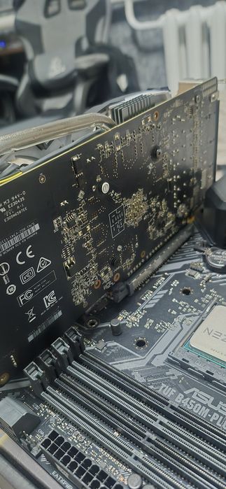 Материнська плата Аsus B450+raizen 52600+ RX570/ 8gв комплект.