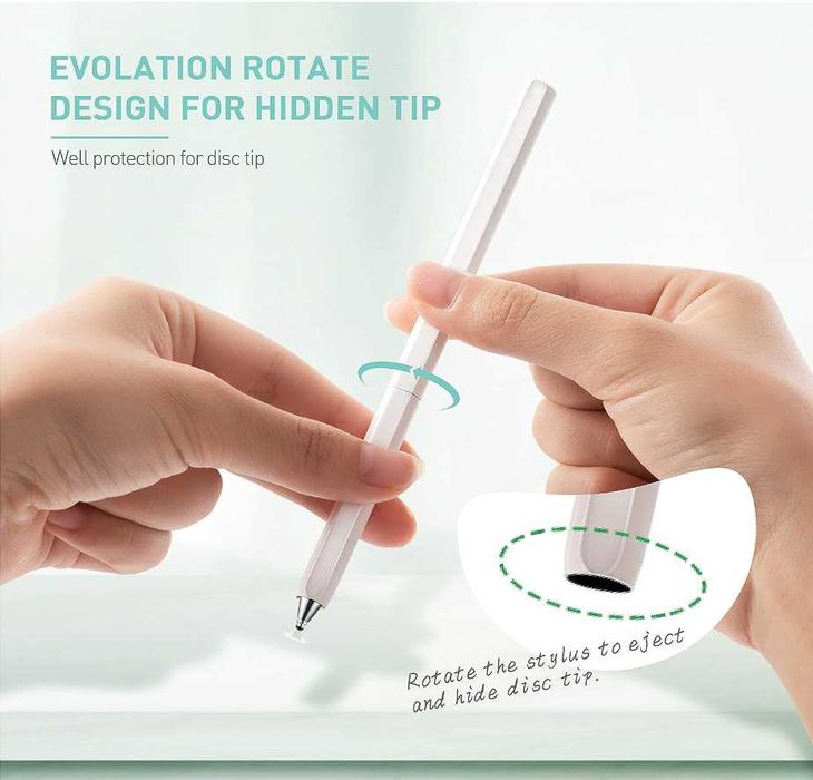 Bardzo czuły i precyzyjny rysik  do ekranów dotykowych.