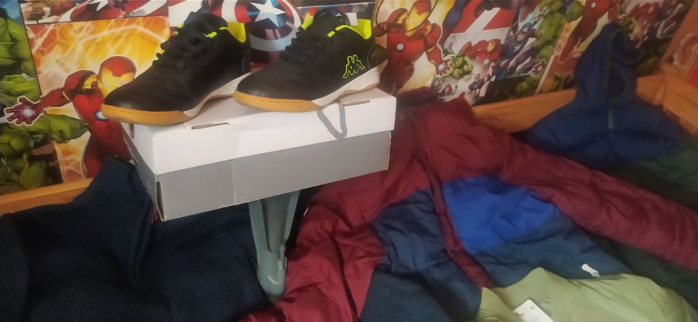 sportowyZestaw, nowych ubrań dla chłopca (buty, kurtki, cena  za całoś