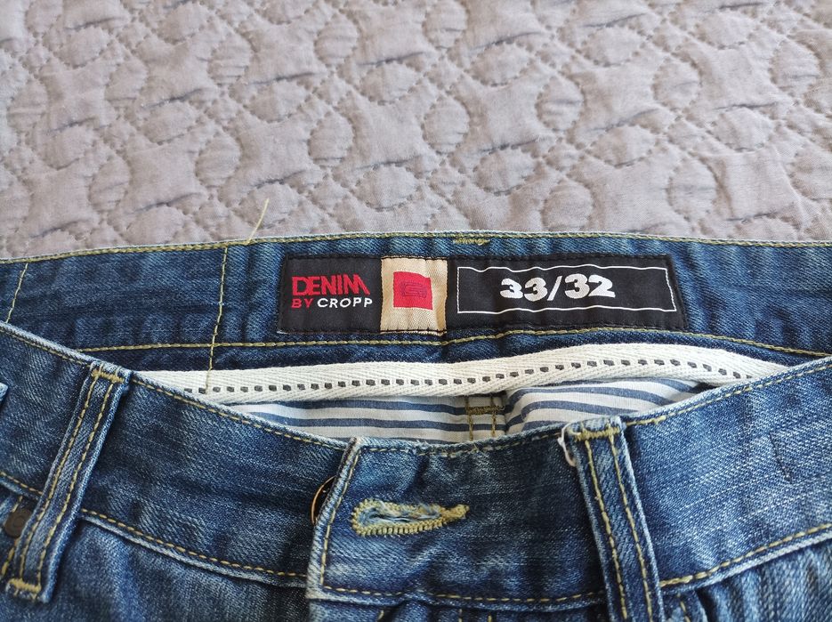 Spodnie męskie jeansowe