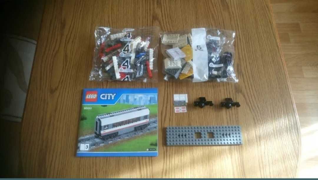 LEGO 60051 nowy wagon pasażerski