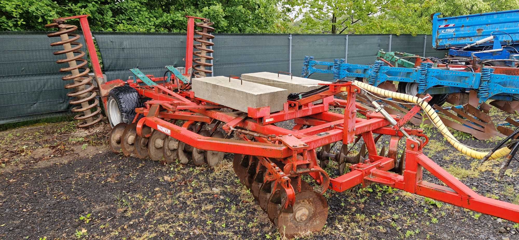Brona Talerzowa Kverneland Talerzówka Wały hydrauliczna knoche kuhn