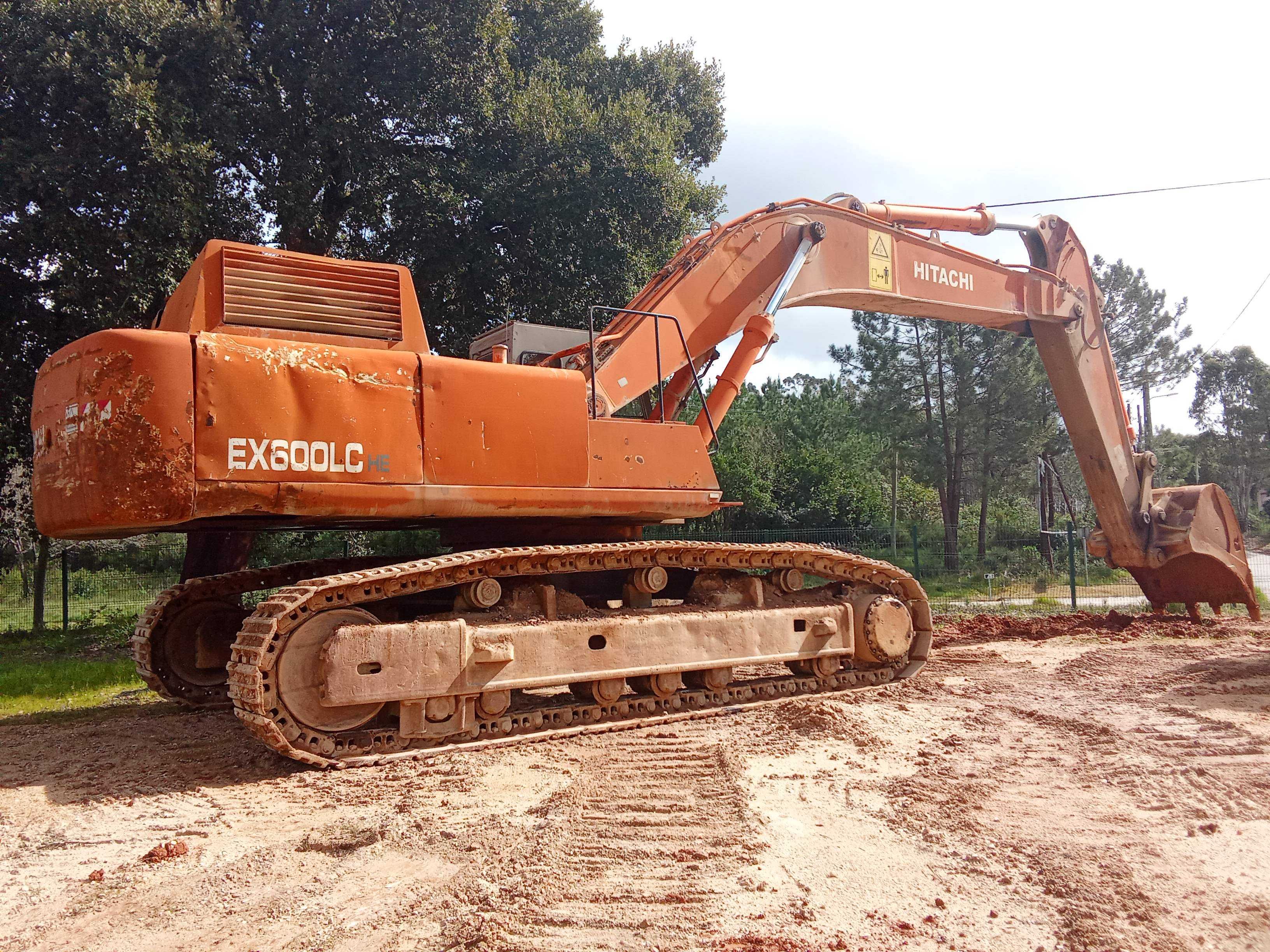 Peças Escavadora Giratoria Hitachi EX600 LCHE