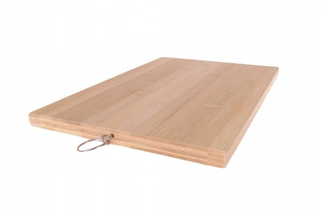 Deska do krojenia bambusowa z zawieszką 22x32cm