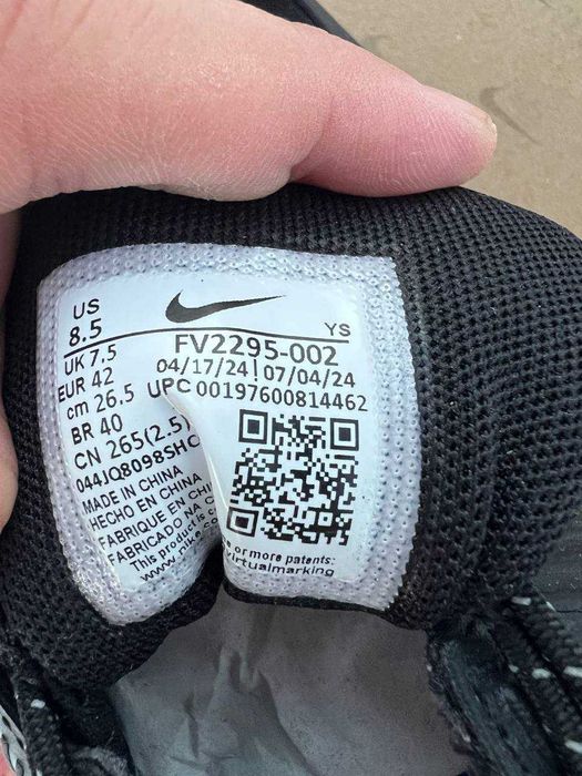 ОРИГІНАЛ! Nike Zoom Vomero Roam Black 40.5 | FV2295-002