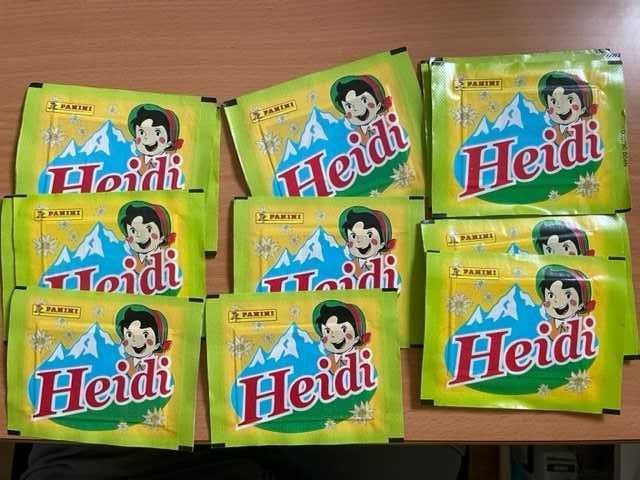 15 Saquetas novas Heidi - Panini