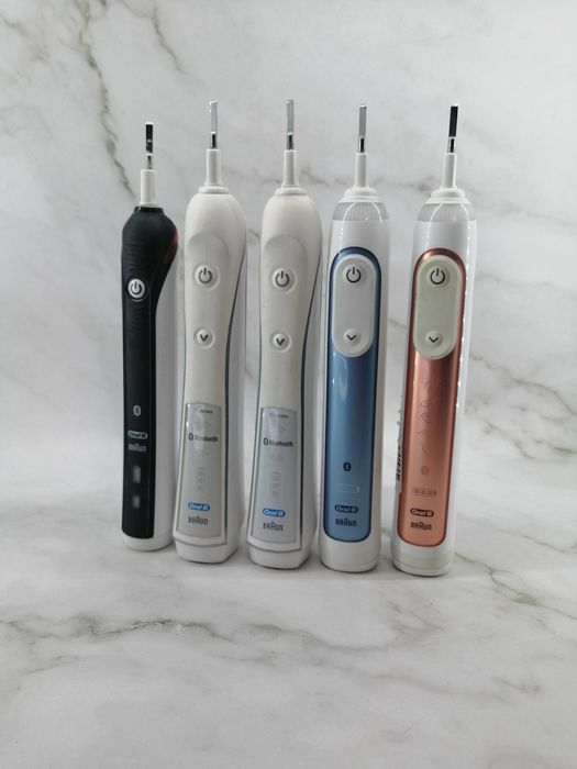 Zestaw 5 szczoteczek do zębów szczoteczka soniczna części oral b braun