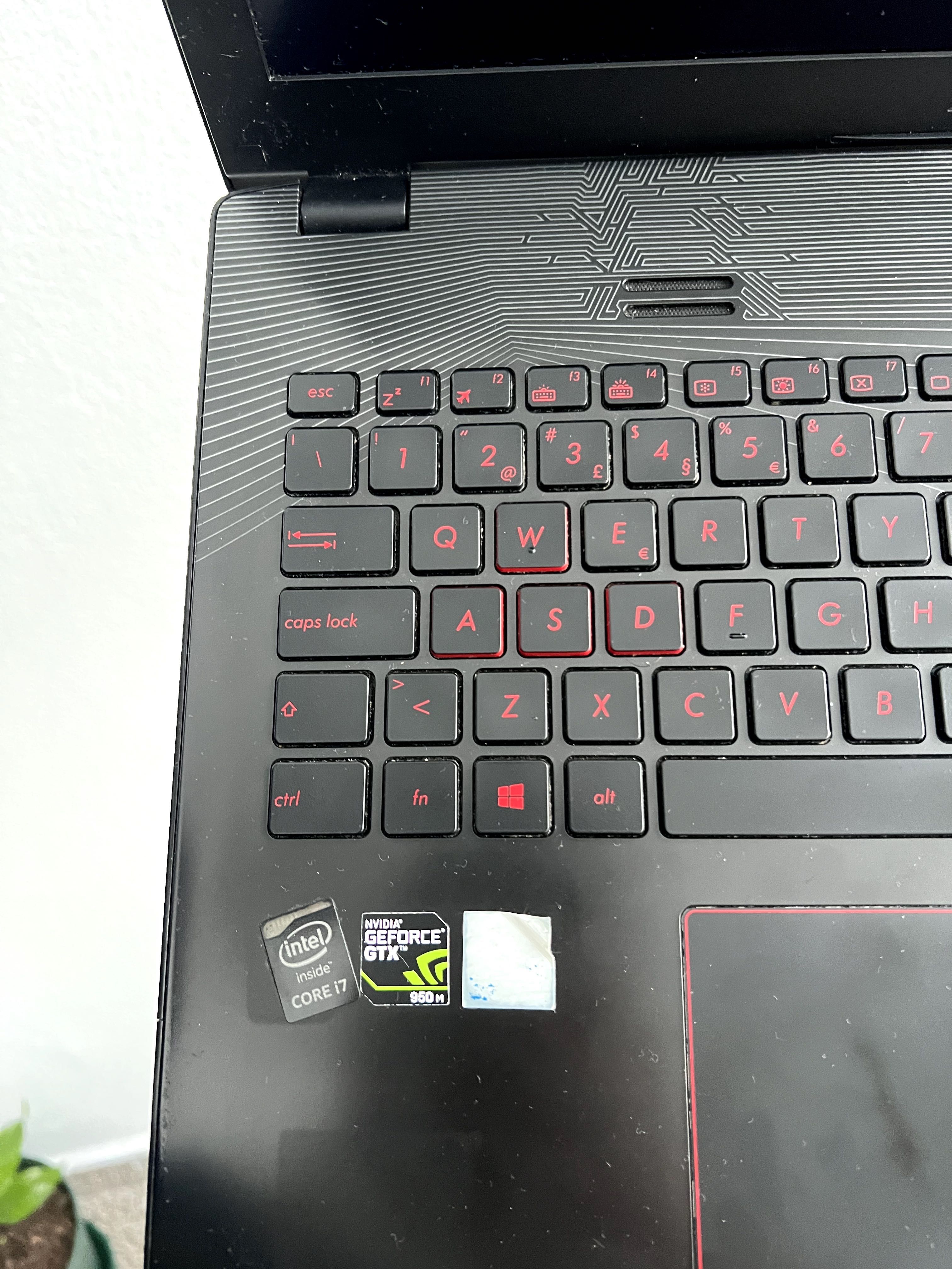 asus republic game - bateria nova e disco novo