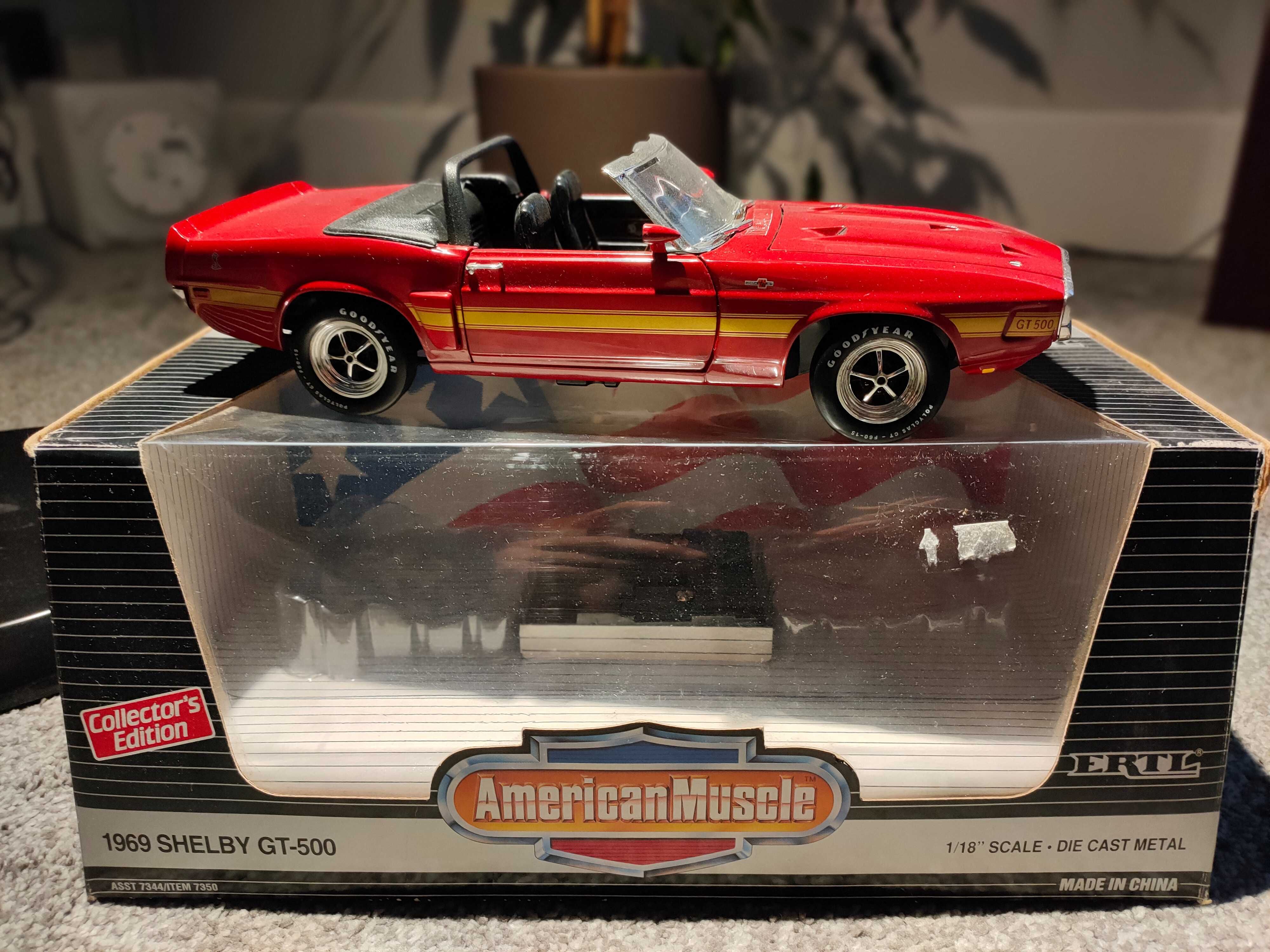 1:18 Shelby GT500 Convertible American Muscle ERTL