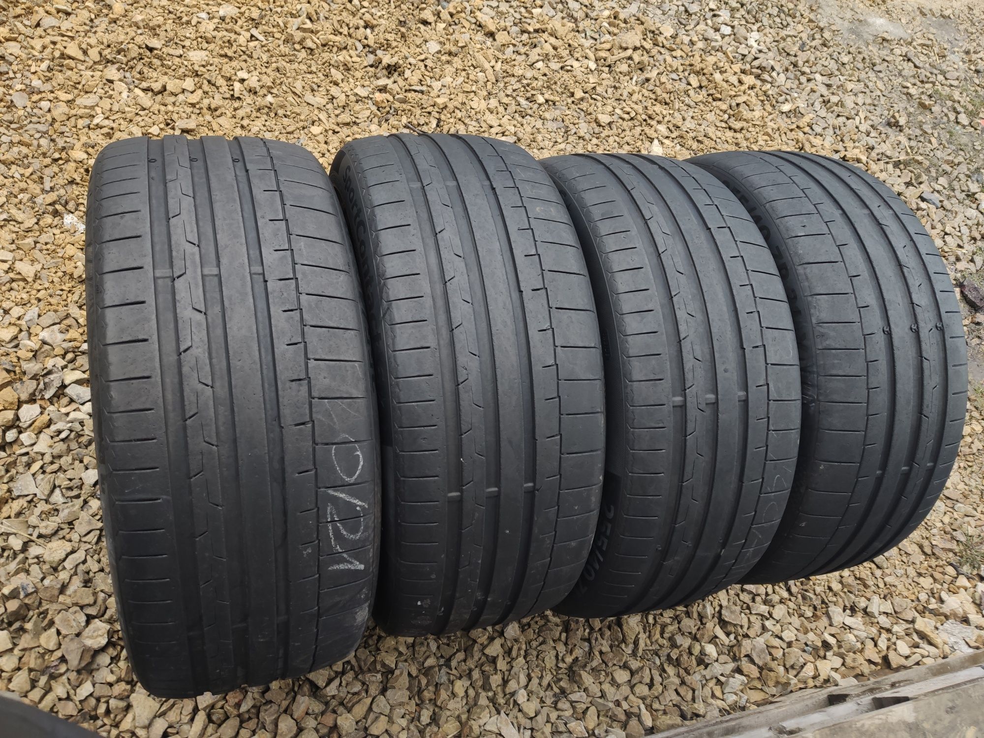 255/40r21 Continental SportContact 6 102y XL komplet / opony letnie ++