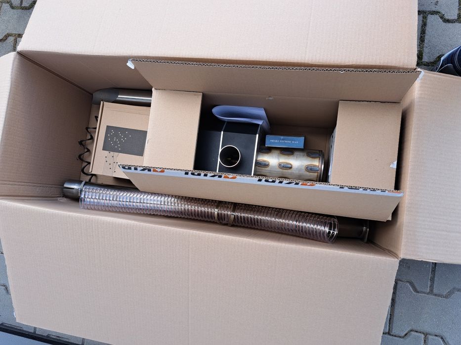 Zestaw układ komplet do przeróbki kotła pieca na pellet 26 kW kipi