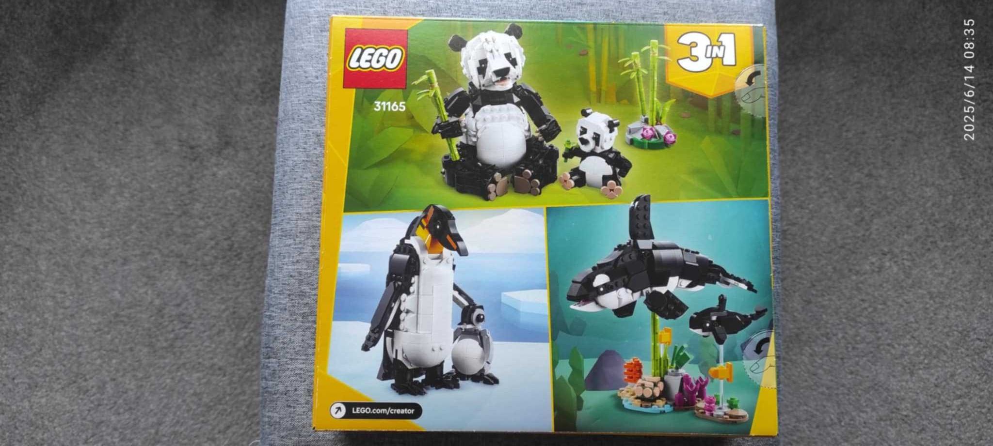 Klocki LEGO  31165  Creator 3w1 Dzikie Zwierzęta Rodzina Pand