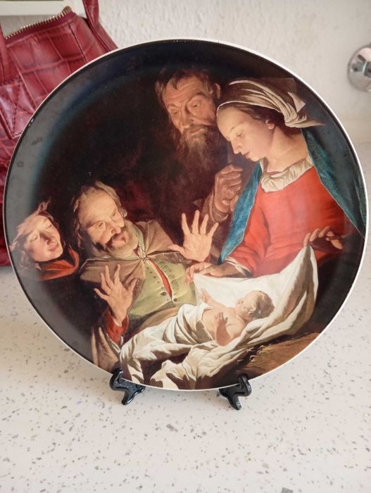 Pratos presepio vista alegre