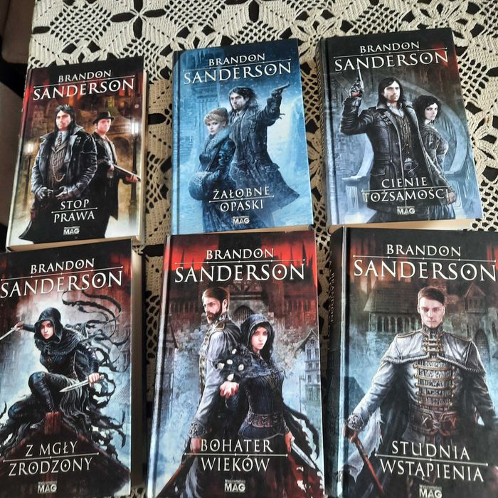 Książki Brandon Sanderson