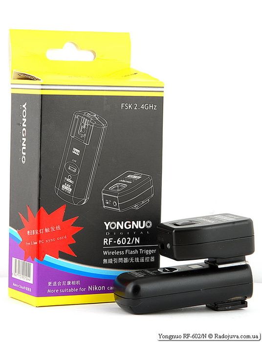 Yongnuo RF-602/N  , RF-600TX , RF-602 RX , LS-02N1 ( Nikon Canon)