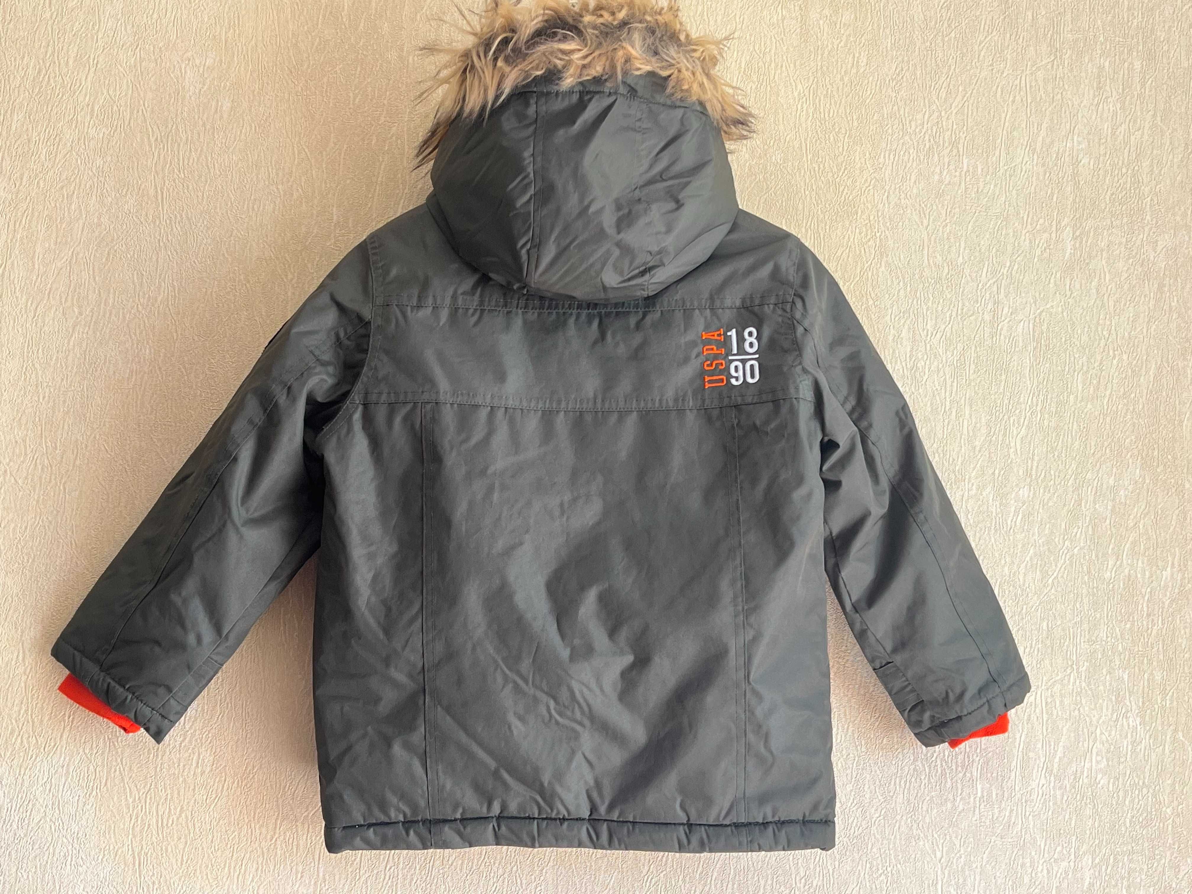 Куртка  U.S. Polo Assn. на хлопчика 5-6 років