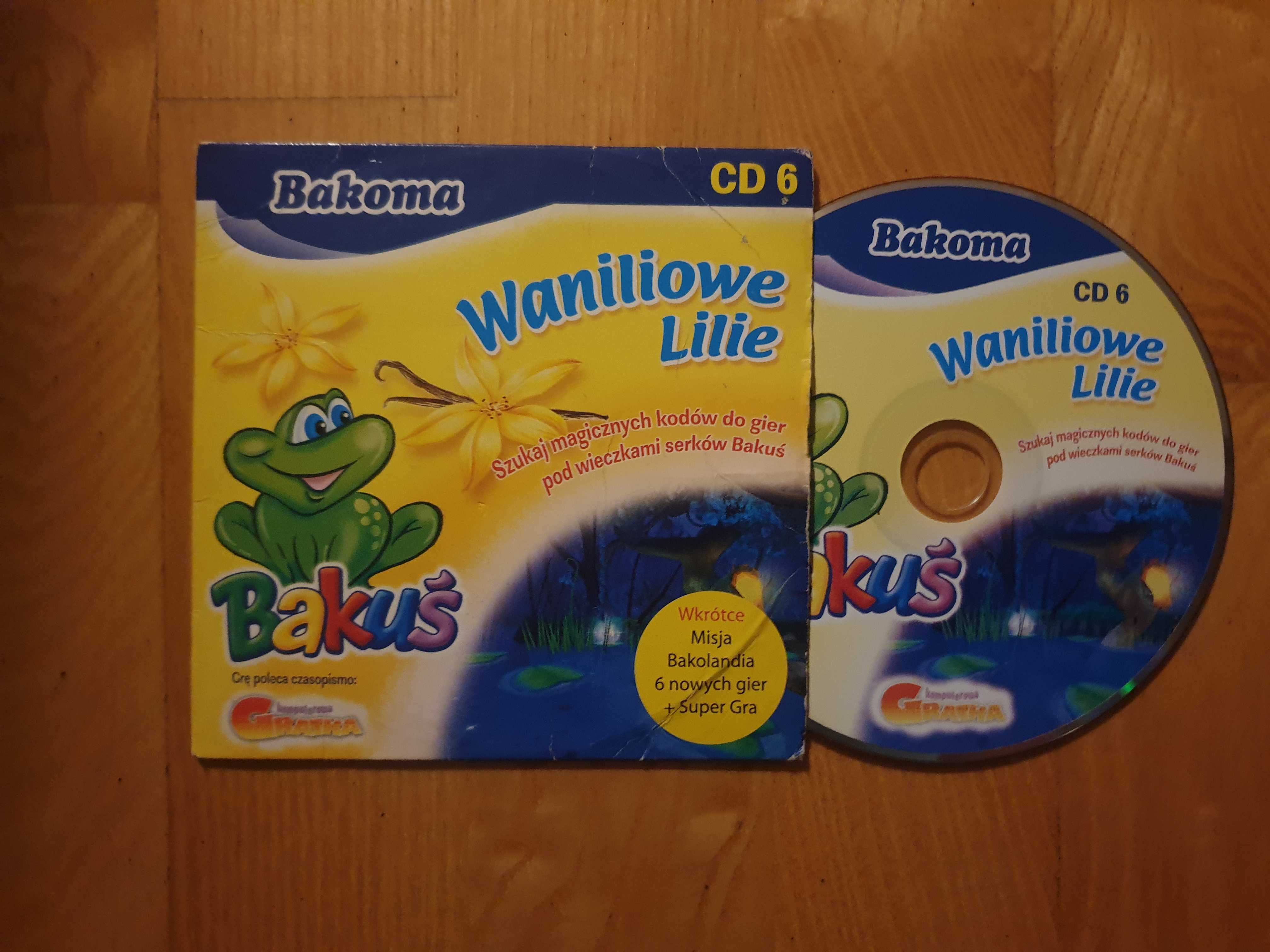 Gra PC Bakoma Bakuś Waniliowe Lilie CD 6