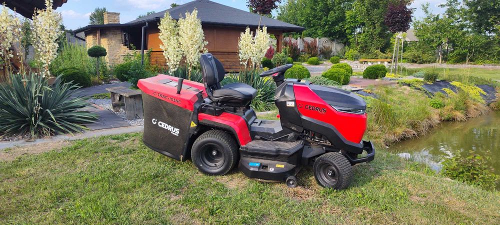 Kosiarka traktorek Cedrus 103HC demo Premium Okazja gwarancja 5 godzin